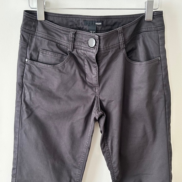 H&M Dark Gray Flare Leg Pants - Picture 3 of 16